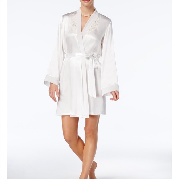 Midnight Short Wrap Robe - Picture 1 of 9